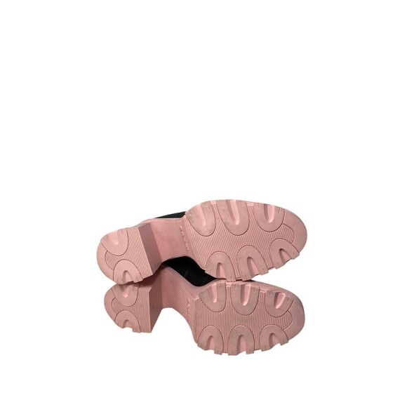 Sorel Chelsea Boots Women's Size 10.5 Black Pink Brex Heel - Picture 8 of 11